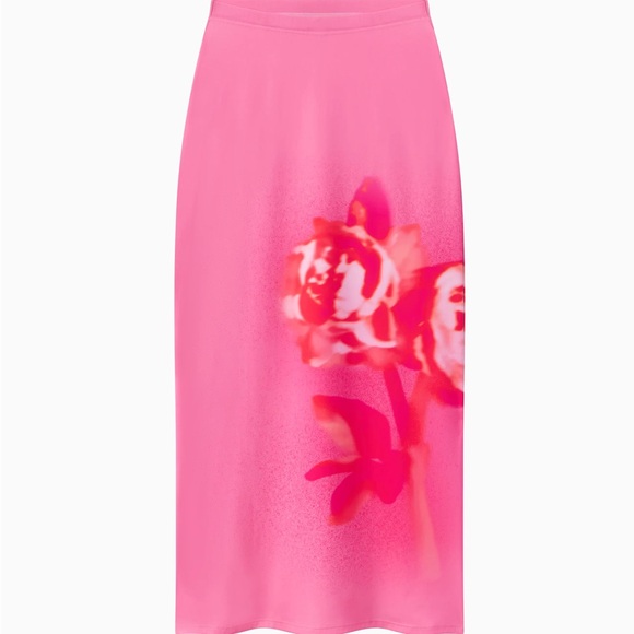 Khy Pink Peony Tube Top and Skirt Set - Picture 2 of 7